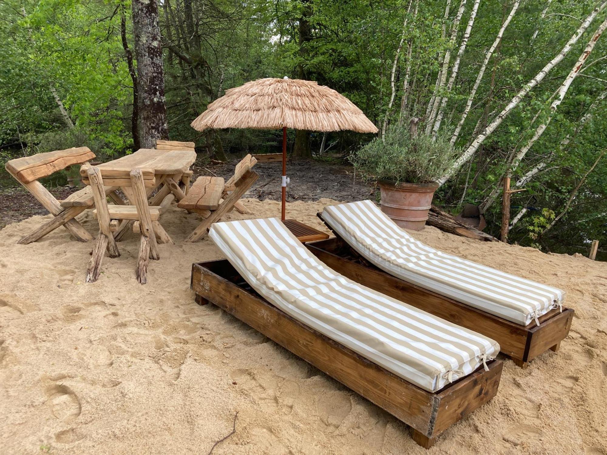 Paradis Perdu En Sologne Avec Plage Privee Villeny Kültér fotó